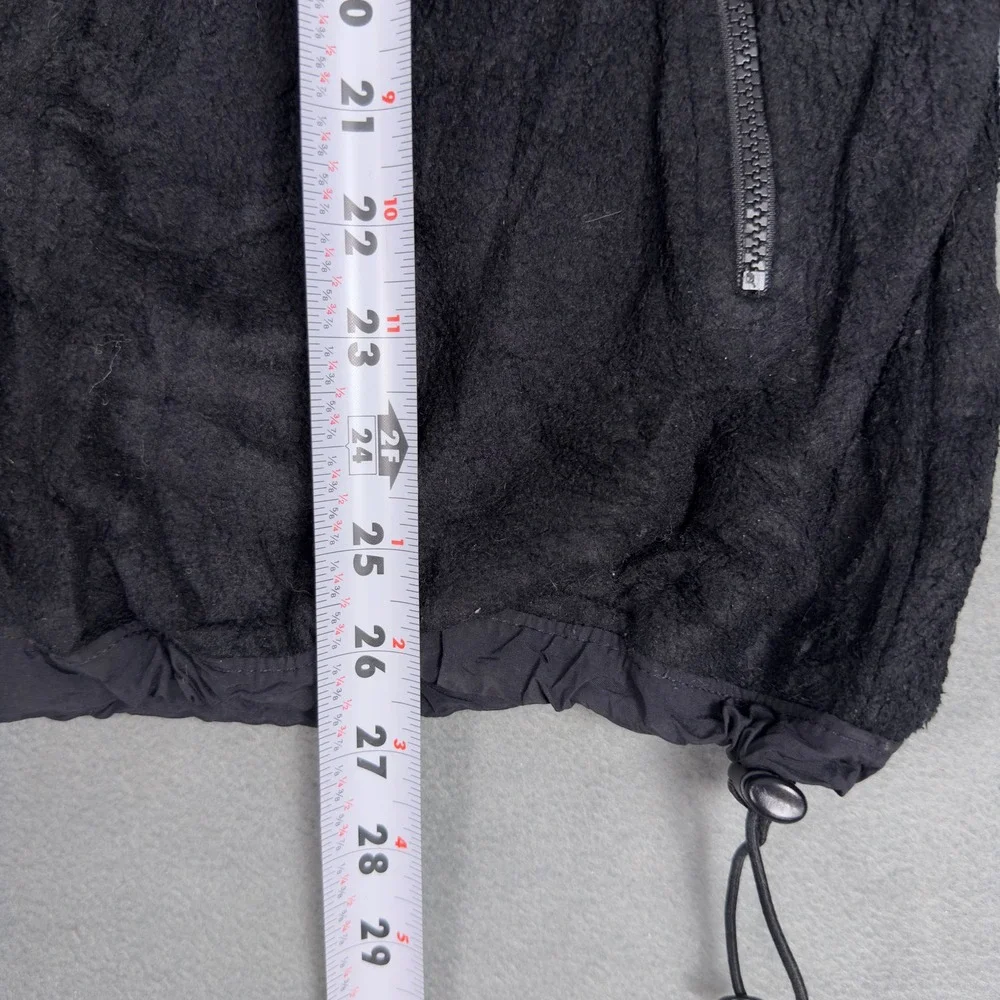 The North Face Denali Fleece Jacket Mens Large Black Full Zip Hybrid Outdoor